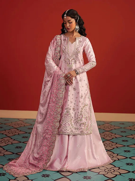 DIVANI by Afrozeh Embroidered Raw Silk Collection 2025 (AS-25-08)