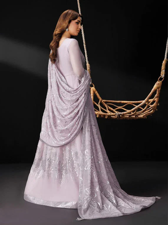 DUA by Alizeh Embroidered Chiffon Collection 2026 Vol-05 (03-Stardust)
