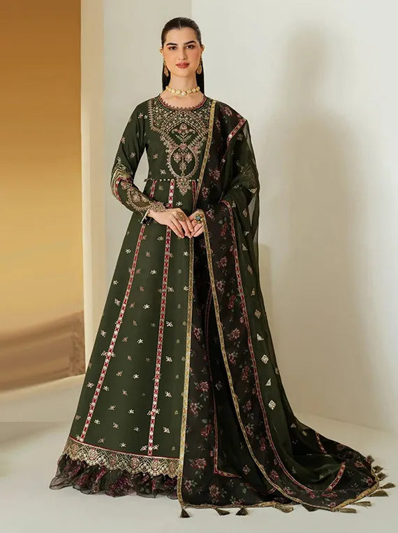 DUA by Alizeh Embroidered Fancy Collection 2026 (03-Pine)