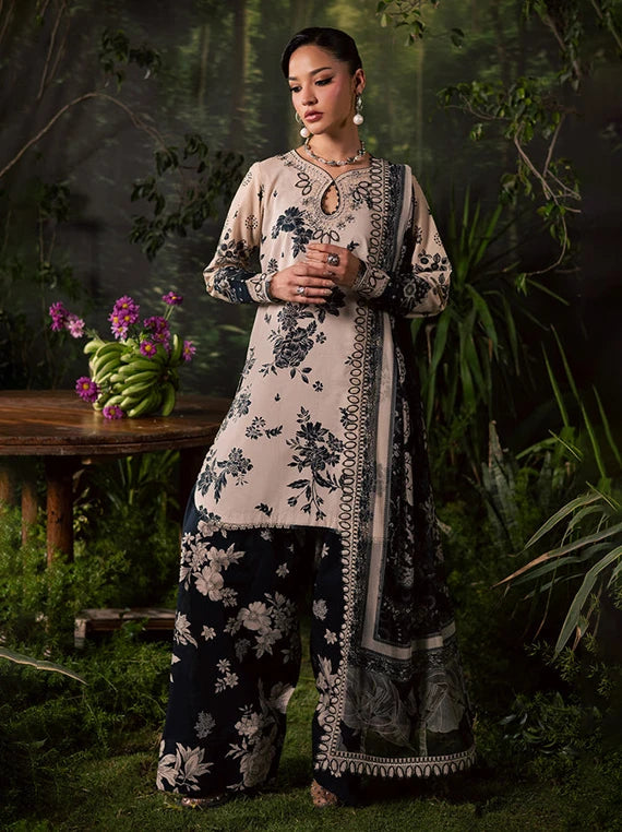 Daily Delights Embroidered Lawn Collection 2026 By Nureh (DD-27)