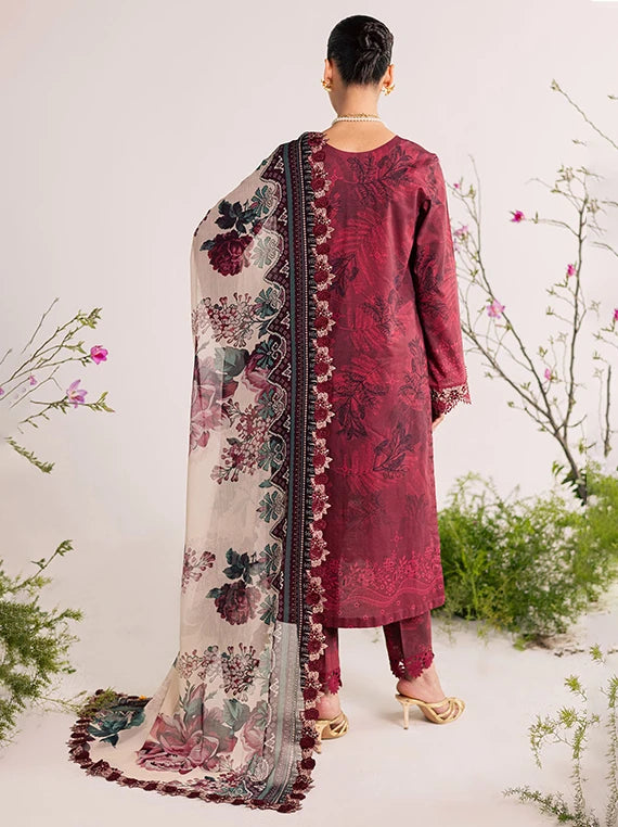 Daily Delights Embroidered Lawn Collection 2026 By Nureh (DD-28)