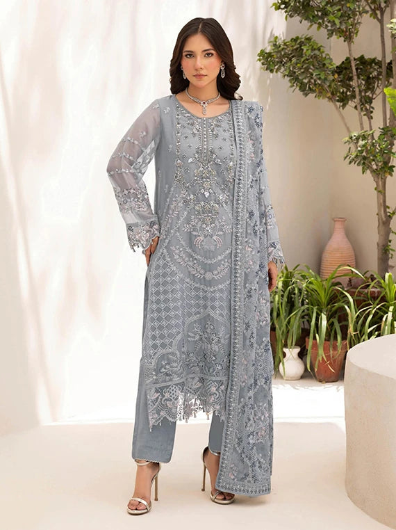 Dastan by Ramsha Chiffon Collection 2026 Vol-05 (T-505)