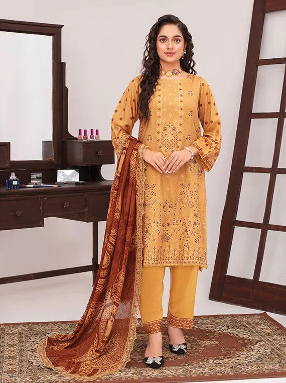 Dastan E Noor Bana Dora Viscose Collection 2025 By Rang Raiz (D-01)