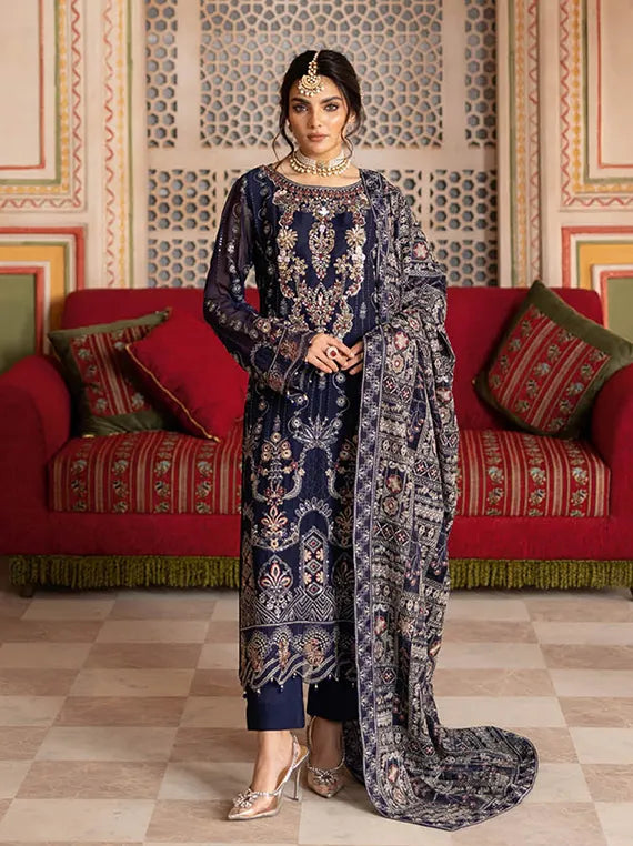 Dastan by Ramsha Luxe Chiffon Collection 2025 Vol-03