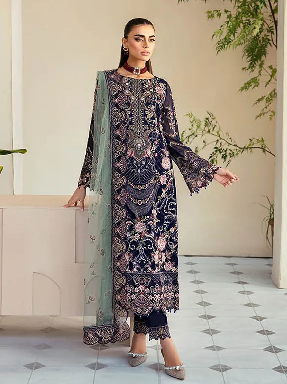 Dastoor By Ramsha Chiffon Collection 2024 Vol-01