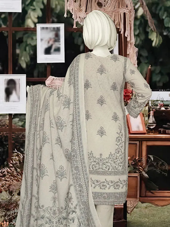 Dastoor by ABC Embroidered Peach Slub Collection 2025 (D-1241)