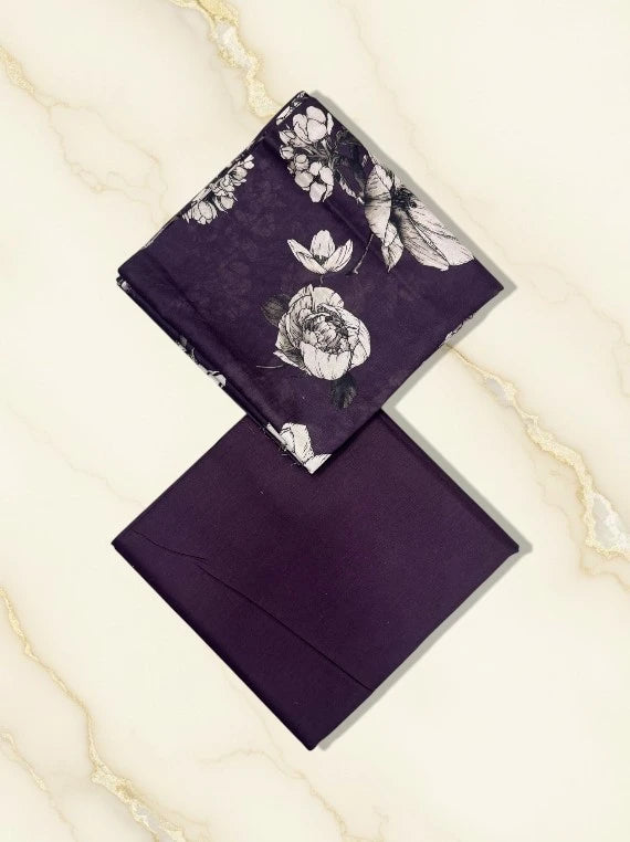 Delicate Flowers Printed Lawn Edit 2026 Vol-FA13 (D-07)