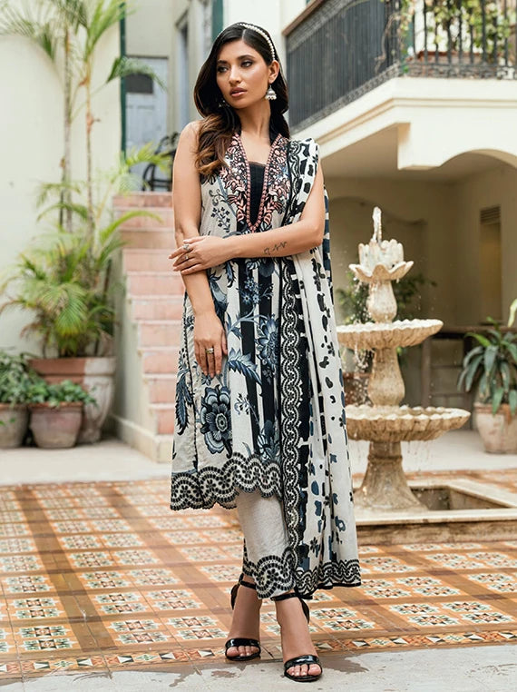 Desert Rose by Gul Ahmed Printed Lawn Collection 2026 (CH-62018)