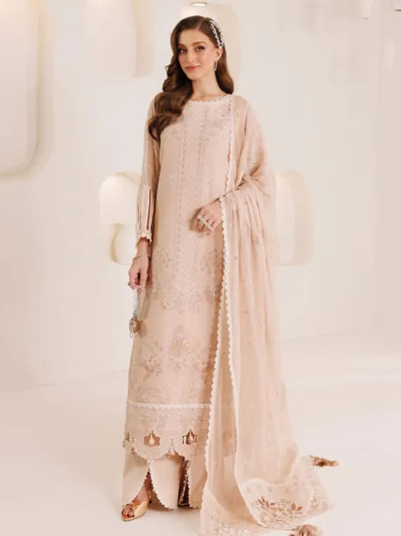 Dhagaay by Alizeh Embroidered Chiffon Collection 2025 (D-08 Ehal)