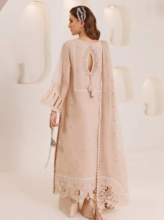 Dhagaay by Alizeh Embroidered Chiffon Collection 2025 (D-08 Ehal)