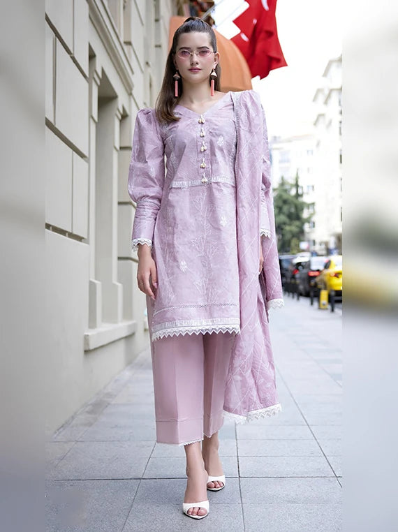 Dhagakari by Alzohaib Embroidered Winter Cotton Unstitched Collection'26 (D-09)