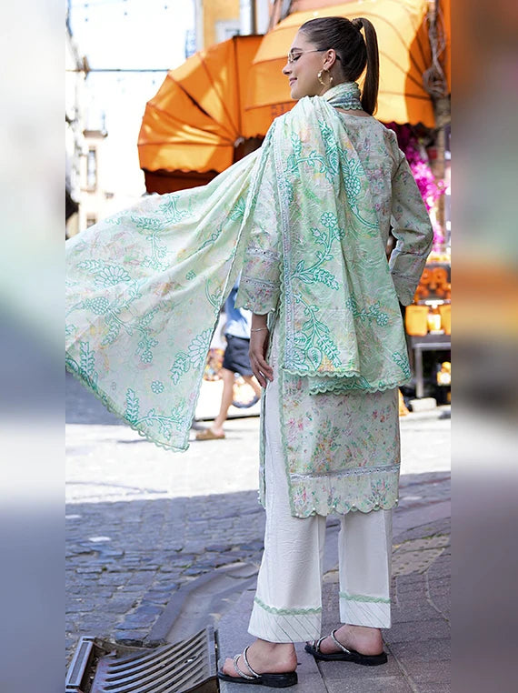 Dhagakari by Alzohaib Embroidered Winter Cotton Unstitched Collection'26 (D-10)