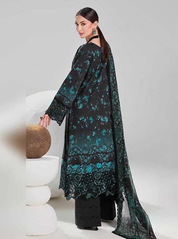 Dhanak by Ramsha Embroidered Lawn Collection 2026 Vol-02 (DH-203)