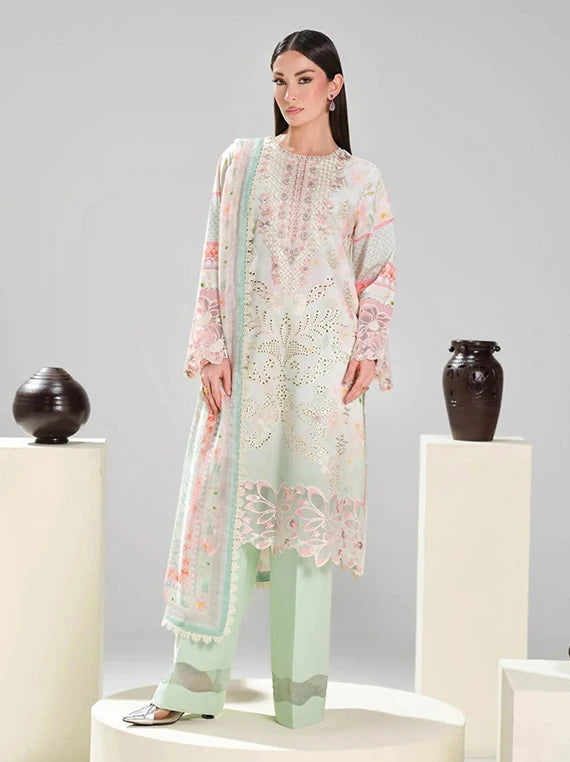 Dhanak by Ramsha Embroidered Lawn Collection 2026 Vol-02 (DH-204)
