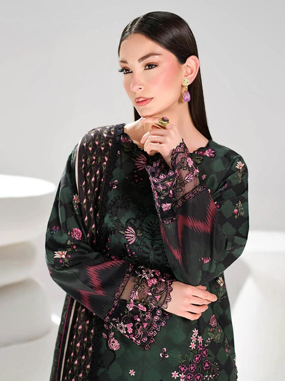 Dhanak by Ramsha Embroidered Lawn Collection 2026 Vol-02 (DH-206)