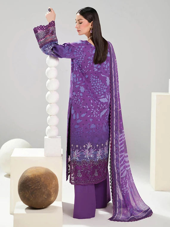 Dhanak by Ramsha Embroidered Lawn Collection 2026 Vol-02 (DH-208)