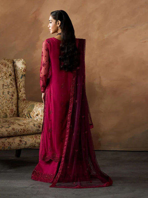 Dharkash by Alizeh Embroidered Net Collection 2026 (ZRF-DK-01 ZALVIA)