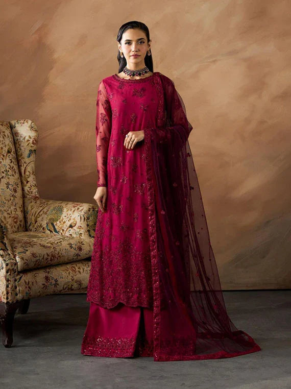 Dharkash by Alizeh Embroidered Net Collection 2026 (ZRF-DK-01 ZALVIA)