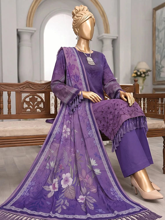 Diamond by ABC Embroidered Bana Dora Unstitched Collection'26 (D-08)