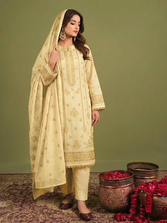 Diamond by Eleganza Lawn Collection 2026 Vol-57 (D-07)