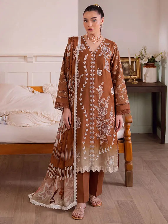 Digital Emrbroidered Doriya Viscous By Fantak Collection 2026 Vol-1010 (D-06)
