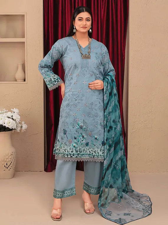 Dil Awaiz Embroidered Lawn Collection 2025 by Rang Riaz