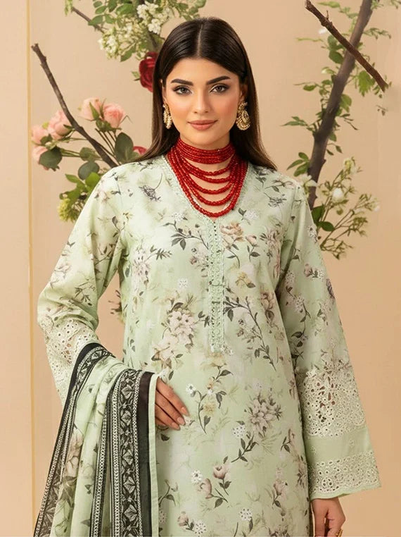 Dilkash by Pearl Arts Embroidered Lawn Collection 2026 Vol-74 (D-02)