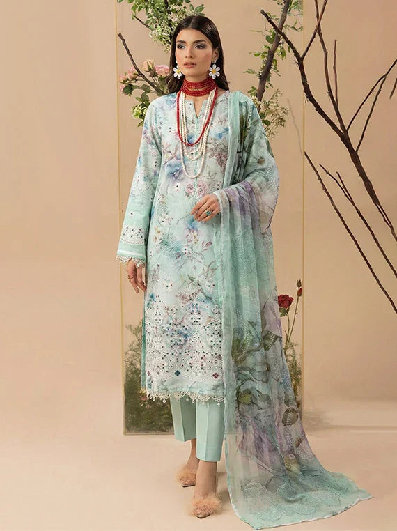 Dilkash by Pearl Arts Embroidered Lawn Collection 2026 Vol-74 (D-07)