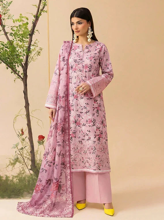 Dilkash by Pearl Arts Embroidered Lawn Collection 2026 Vol-74 (D-09)