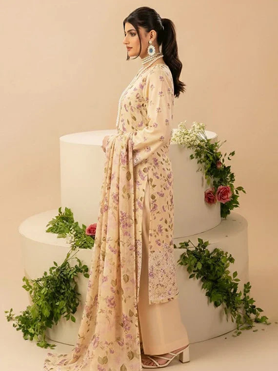 Dilkash by Pearl Arts Embroidered Lawn Collection 2026 Vol-74 (D-10)