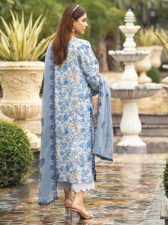 Diva Embroidered Karandi Collection 2024 By HumDum (D-08)