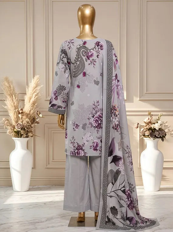 Divine by Fantak Silk Slub Karandi Unstitched Collection'26 V-1003 (D-02)