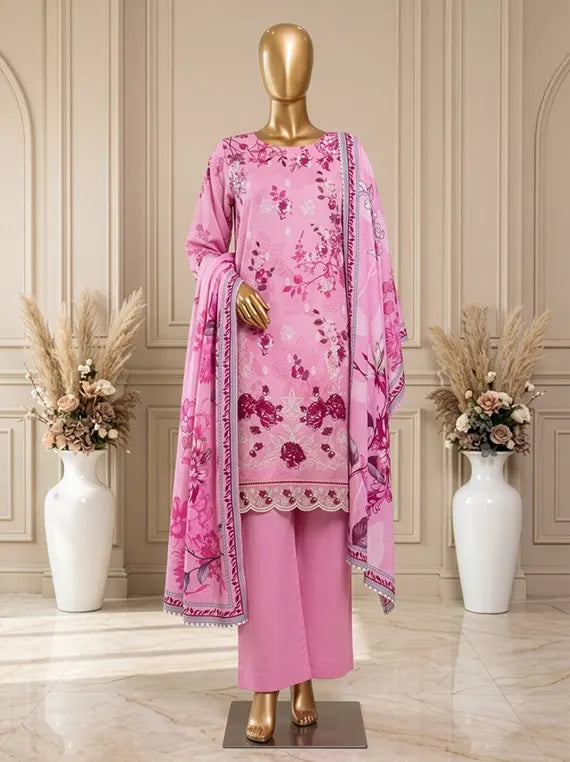 Divine by Fantak Silk Slub Karandi Unstitched Collection'26 V-1003 (D-04)