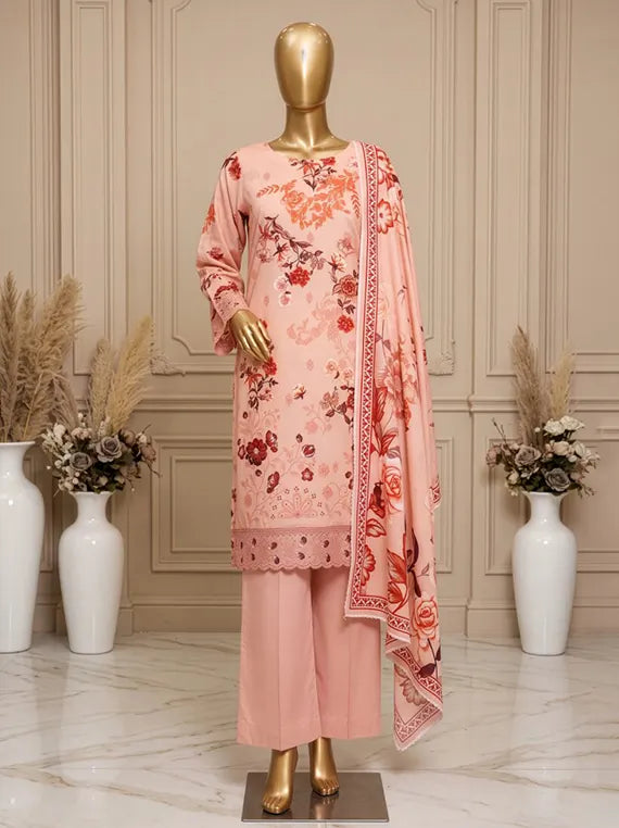 Divine by Fantak Silk Slub Karandi Unstitched Collection'26 V-1003 (D-06)