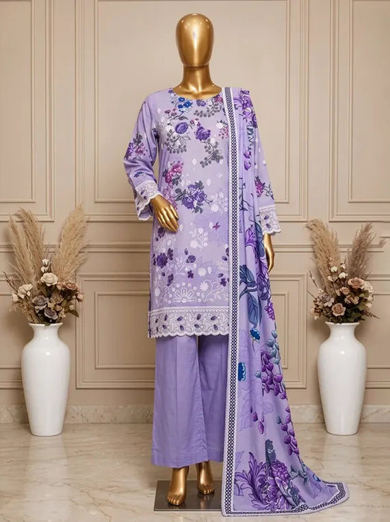 Divine by Fantak Silk Slub Karandi Unstitched Collection'26 V-1003 (D-09)