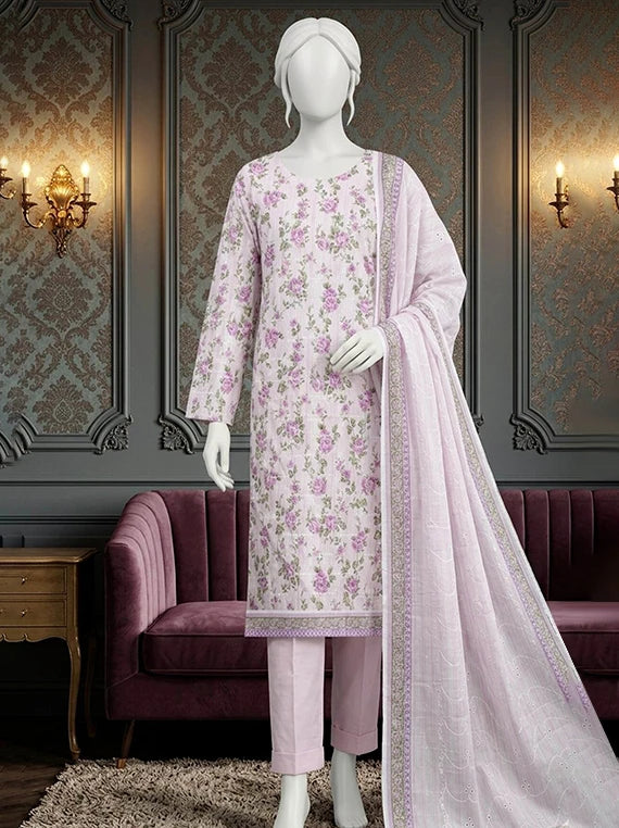 Dur-e-Fishan by Abc Embroidered Lawn Collection 2026 (D-02)
