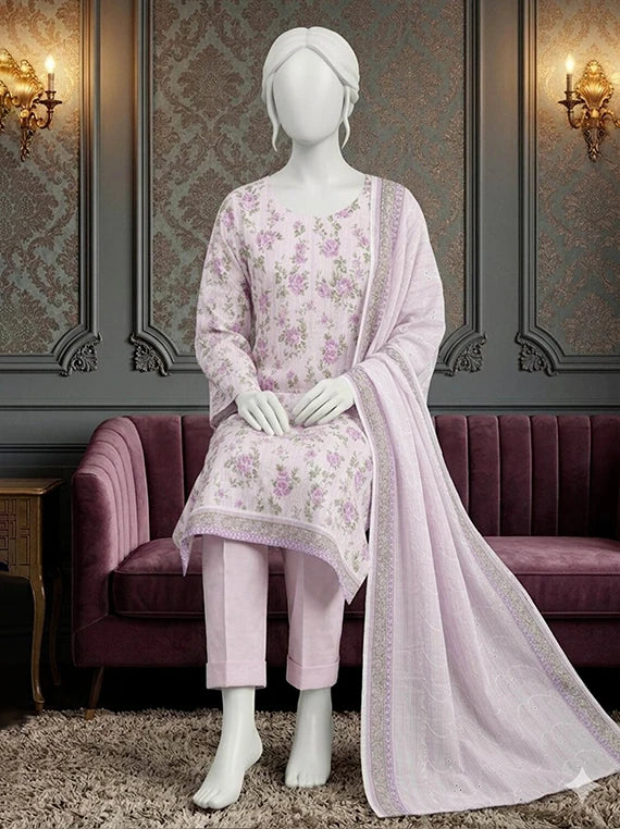 Dur-e-Fishan by Abc Embroidered Lawn Collection 2026 (D-02)