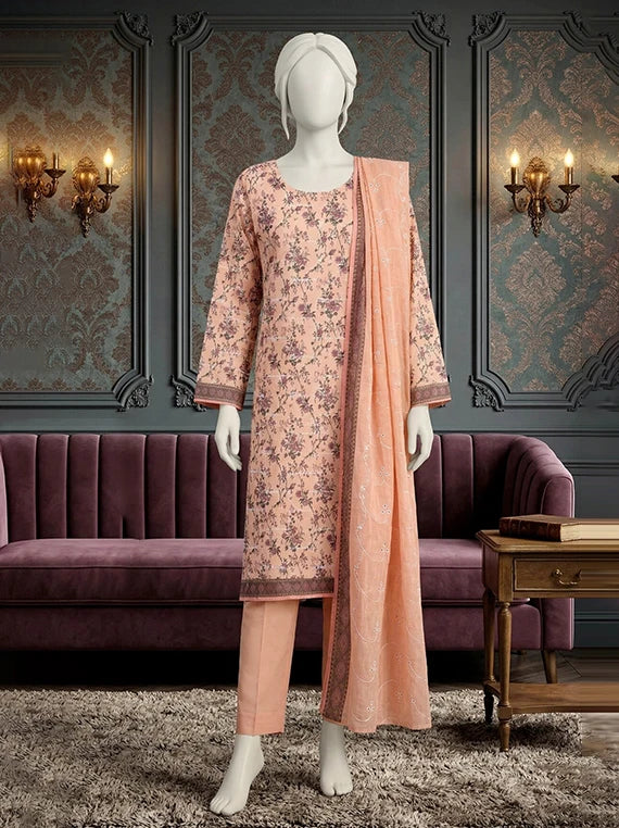 Dur-e-Fishan by Abc Embroidered Lawn Collection 2026 (D-03)