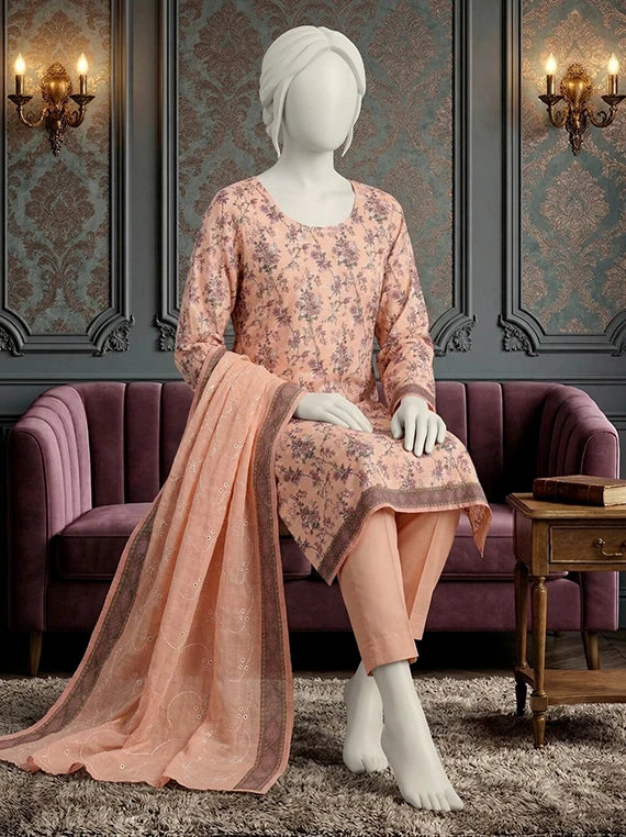 Dur-e-Fishan by Abc Embroidered Lawn Collection 2026 (D-03)