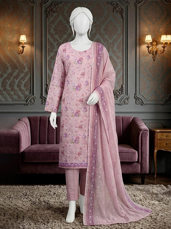 Dur-e-Fishan by Abc Embroidered Lawn Collection 2026 (D-05)