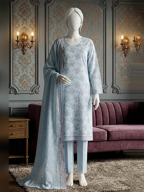 Dur-e-Fishan by Abc Embroidered Lawn Collection 2026 (D-06)