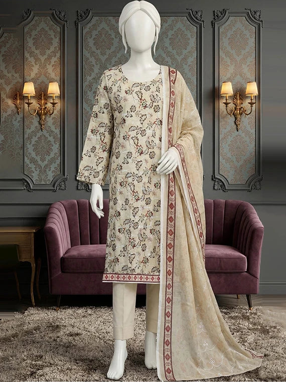 Dur-e-Fishan by Abc Embroidered Lawn Collection 2026 (D-07)
