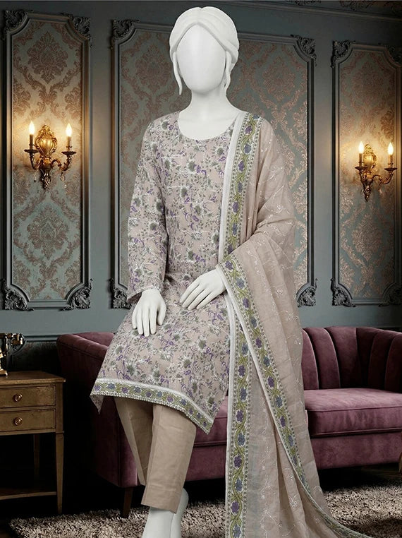 Dur-e-Fishan by Abc Embroidered Lawn Collection 2026 (D-11)