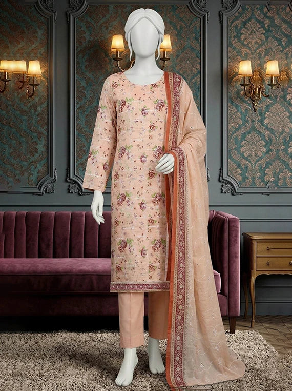 Dur-e-Fishan by Abc Embroidered Lawn Collection 2026 (D-12)