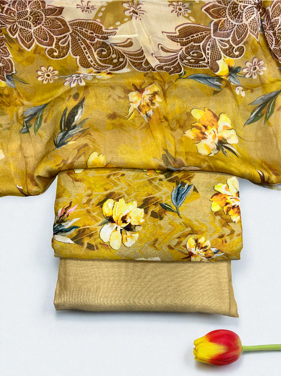 Dur E Fishan Digital Printed Linen Edit25 (CB04-01)