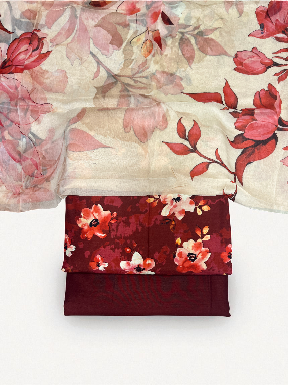 Dur E Fishan Digital Printed Linen Edit25 (CB04-07)