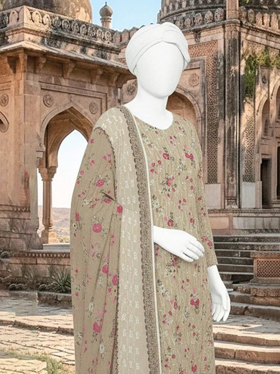 Dur E Fishan Embroidered Printed Lawn By ABC Collection 2026 Vol-02 (D-09)
