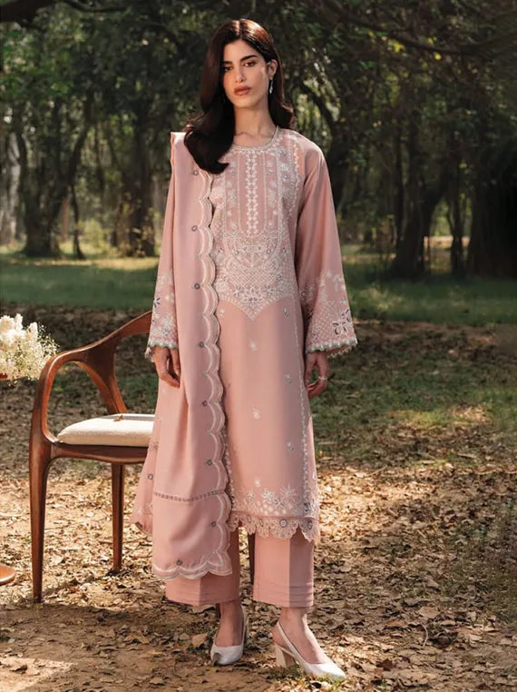 ENCHANTED by Seran Embroidered Khaddar Collection 2025 (D-10)