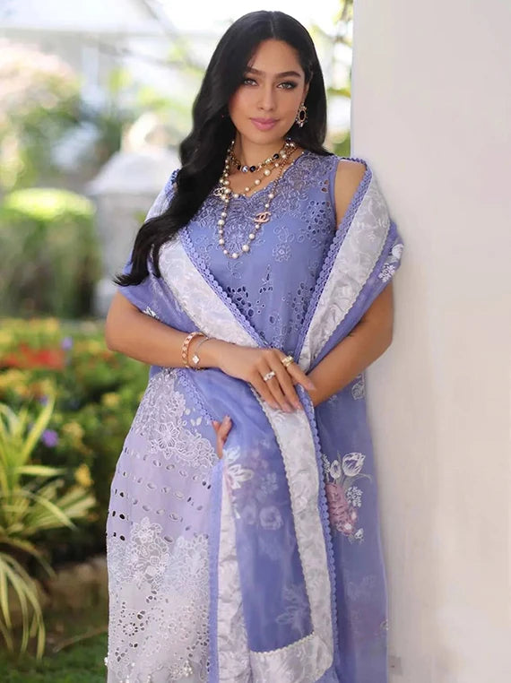 EXCLUSIVE Luxury Collection 2026 (Lawn-Noor-Saadia-Asad-NSC24-9B)
