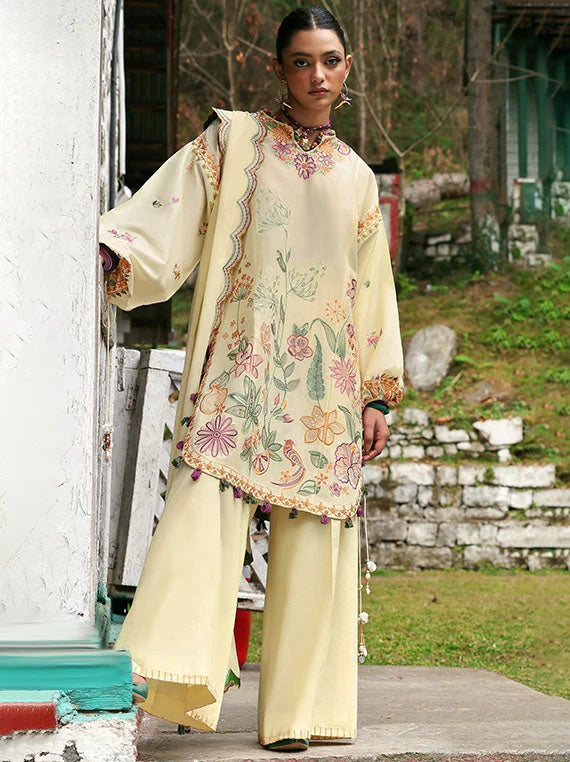 EXCLUSIVE Luxury Collection 2026 (ZAHA-Lawn-ZL25-13A)